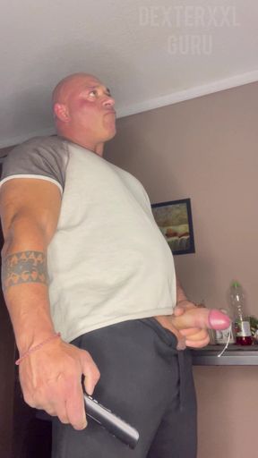 Mr Guru Standing Wank Before I Go Out