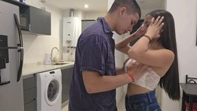 I'm Unfaithful to My Husband with the Plumber I Hired and I Fuck Without a Condom!