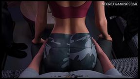 Big Booty Blonde Gets Tight Pussy Fucked and Belly Covered In Cum - Summer Heat 06 Developed By Naughty Fox Games - 3D Hentai Porn Games