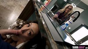 Stepmom's Asian Friend Secretly Fucks Me in the Boldest Way Possible - Kaya Knight