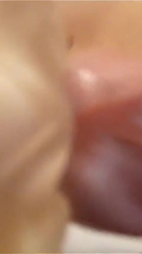 Horny Jon Arteen Tries Not to Cum Too Fast While Slow Fucking a Lubed Fleshlight in Blancket, Eye Rolling