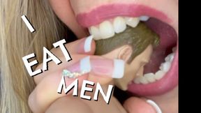 Giantess Eats Tiny Man