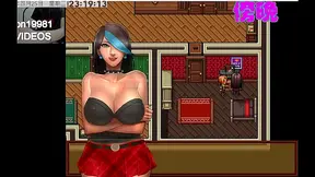 Scarlet Black Widow Teases Gamer Dude into Wild Oral Fun on the Sofa