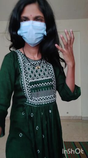 Lonely girl Shivani fingering herself.