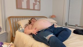 Taco Stuffing in Jeans