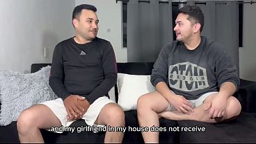 My married, straight neighbor came to my house because he was locked out and got turned on while we were talking, and we had rough sex in secret.