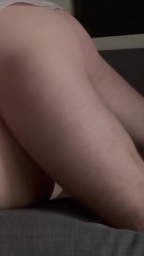 Ultra slobbery, 69, and huge cumshot on her sweater while she licks my balls   Clip 2