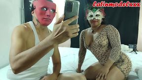 he was livestreaming on a public social network while i was sucking his cock.
