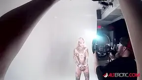 Chest Tattoo Behind The - Amber Luke
