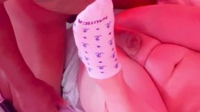 TS Diana Deelight Getting Dig Out by Big Black Cock Sock Guy