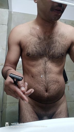 Indian police officer masterbation show part III