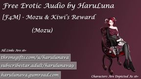 You're a lucky Kiwi getting screwed mercilessly in Mozu's reward, audio exclusive.