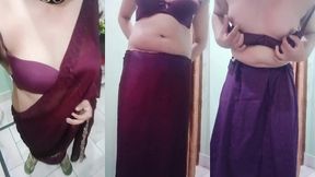 indian gay crossdresser gaurisissy fucked in pink saree like a whore