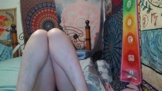 Behind the Scenes Bedroom Set Up PAWG Camgirl NEW Toy Lovense Ferri Panties Pull Pubes Ouch!!