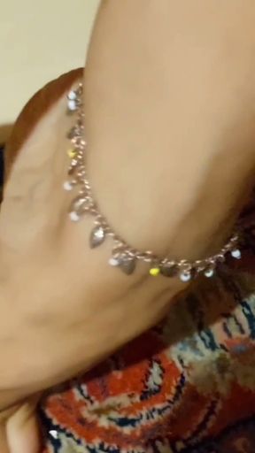 Beautiful blonde mature feet worship   Clip 1
