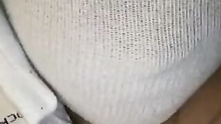 Sock cunt with mouth Orgasm three