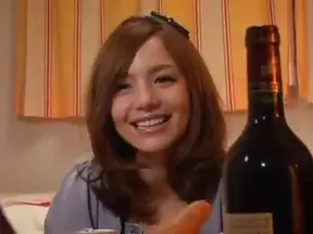 Adorable Japanese Cutie Gets Double Penetrated by Two Guys Simultaneously