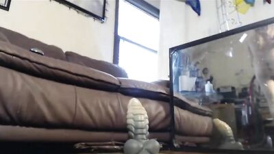 Massive Bad Dragon and handmade dildo up Sexy Studs STr8 Hot Hole