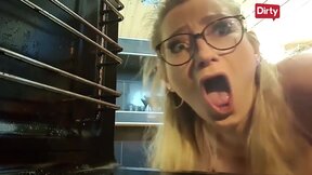 Busty Vika Viktoria Gets Stuck In The Oven & Gets Her Pussy Pounded In Doggystyle - Free Porn Video