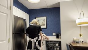 crossdressing boss fucked petite trans maid worker