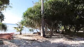 "Exotic Beach Babe - Passionate Outdoor Lovemaking with Hottie Blonde"