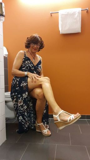 Pee from the spring