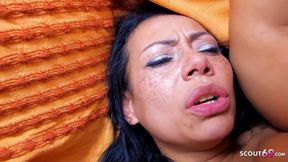 Horny whore MILF Lara fucked in the ass by a client