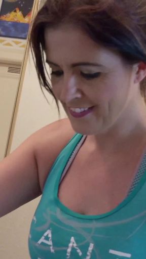 Emotional moment from &quot;GERMAN SCOUT - BBW FAT MATURE TALK TO FUCK AT STREET CASTING&quot;