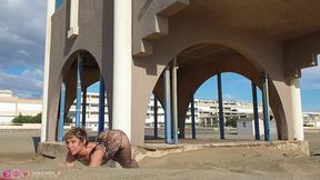 souvenir porno : baise en voiture et exhib au bord de l eau