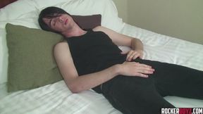 Metal Head Twink Loves To Wank And Cum