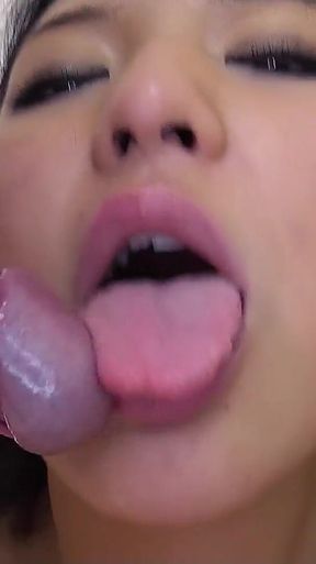 Japanese Teen with Big Natural Saggy Tits Get Double Creampie MMF 3some at Uncensored JAV Casting