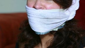 Waitress Kitty Catherine Tightly Taped Up & Double Sock gagged & DUPED in: Babysitter Trials & Tribulations! RE-EDIT 2024 *NEW PREVIEW*