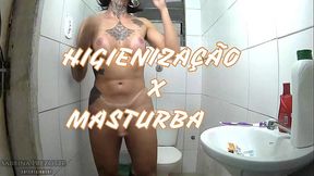 na quarentena a higiene &eacute_ muito importante Sabrina Prezotte most como se faz spando o pau e o cuzinho