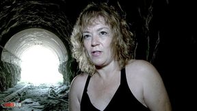 fucking with spanish granny delia rosa in a cave