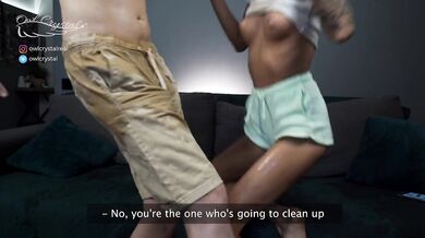 Stepsister can't get enough of her stepbrother