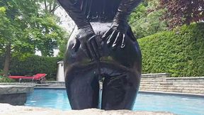 latex dip in the pool