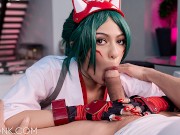 VR Conk: Busty Kiriko from Overwatch Video Game Fucked Anal in a Cosplay Parody | VR Porn