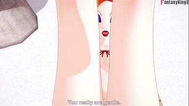 Jessica Rabbit’s bikini POV fucks big tits in hentai anime