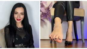 Wish to be my new footslave?