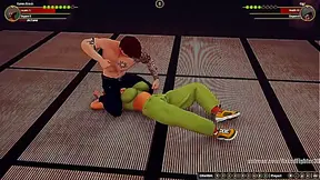 Karen Krash VS Gigi (Naked Fighter 3D)