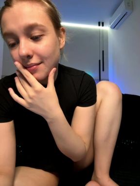 Fingering pink pussy homemade