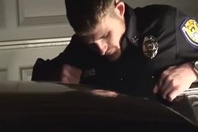Gagging On Cop Dick