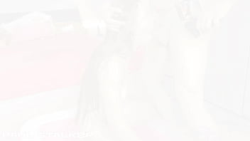 Giih Spanic MILK OVERFLOW ultra rough deepthroating and ass breaking for latina slut BTS