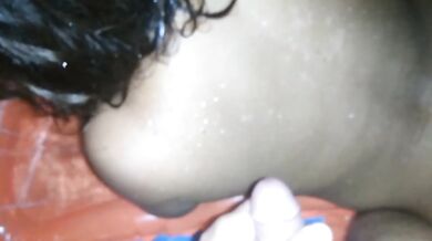 Guy pissing all over neighbors wife at party, she really likes it.