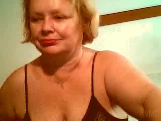 Huge boobed granny living next door masturbates in front of me