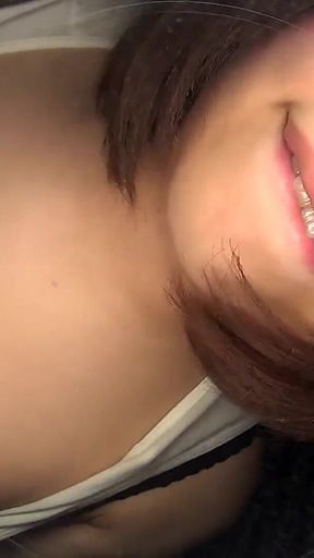 POV! Virtual Tongue Kissing with Hikaru Akane!