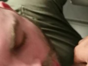 Sucked a big black anonymous cock whilst cruiding in the public toilets