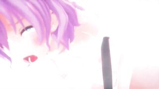 Mmd R18 Short Chan Toilet Masturbation Preparation Succubus 3d Cartoon