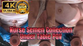 Nurse Lexi's Cum Collection POV: Ass and Tits Pressed on Glass - Handjob, Titfuck, BJ, Wild Ride and Facial (4K Portrait)