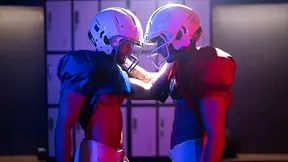 Samm Fitness and Leo Levine: handsome guys fuck in the lockers